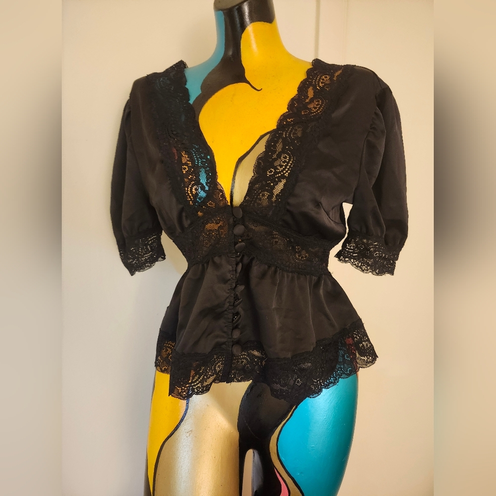 Widow Fancy Lace Blouse